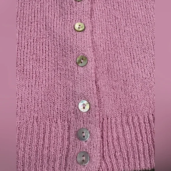 ZARA Light Pink Women's Cardigan - Picture 3 of 4